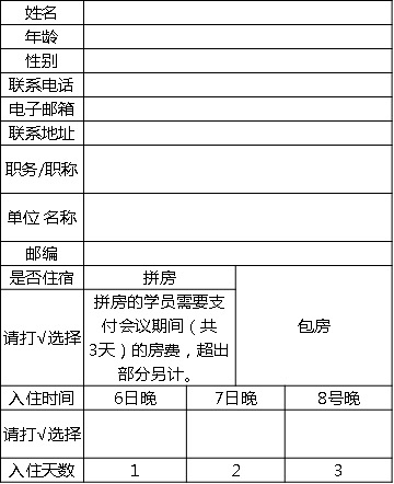 第二屆上海斜視、弱視和兒童眼病高峰論壇報(bào)名回執(zhí)單_中國(guó)眼科網(wǎng)